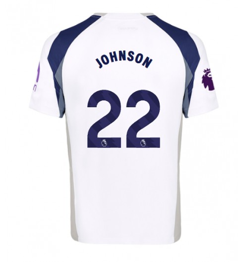 Tottenham Hotspur Brennan Johnson #22 Domácí Dres 2025-26 Krátký Rukáv Tottenham Hotspur Brennan Johnson #22 Domácí Dres 2025-26 Krátký Rukáv